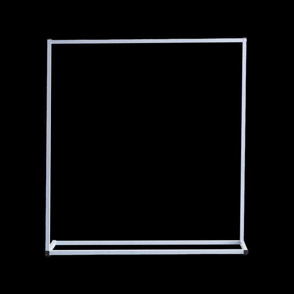 Commercial Clothing Garment Rack Retail Shop White Garment Racks