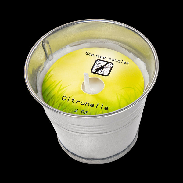 8X Mosquito Insect Bug Repellent Small Bucket Citronella Candles Repellents & Deterrents