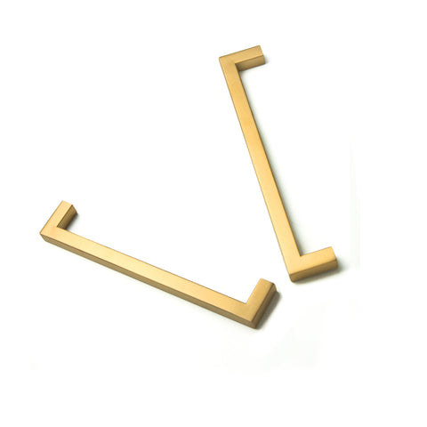 15 X Brushed Brass Drawer Pulls Kitchen Cabinet Handles Gold Finish 192Mm Kitchen Cabinet Doors And Fronts