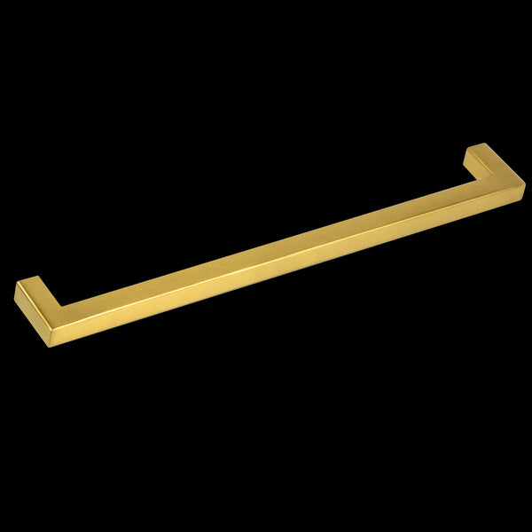 15X Brushed Brass Drawer Pulls Kitchen Cabinet Handles Gold Finish 256Mm Kitchen Cabinet Doors And Fronts
