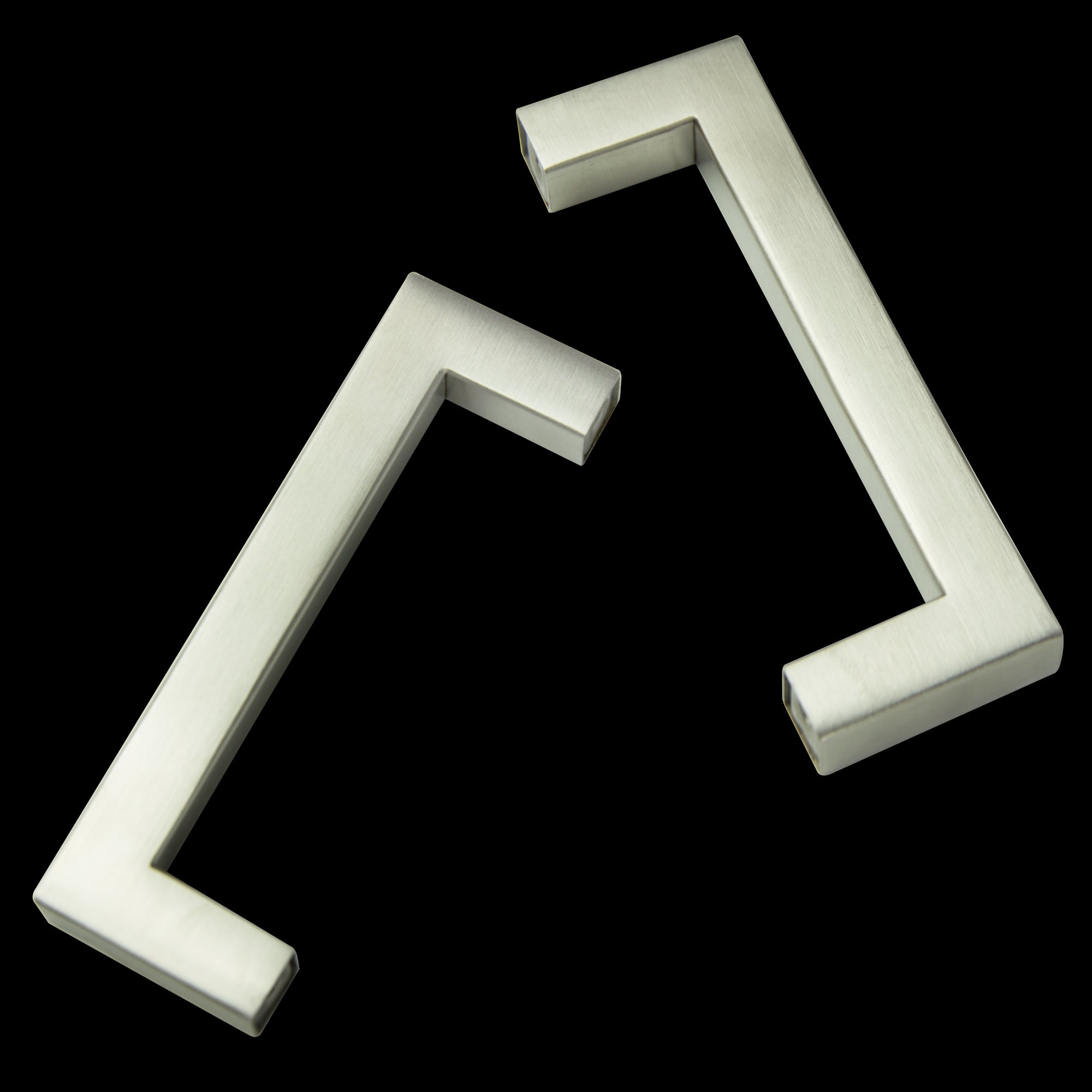 Brushed Nickel Stainless Steel Kitchen Cabinet Square Drawer Pull Door Handles 15 Pack Kitchen Cabinet Doors And Fronts