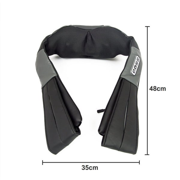 Shiatsu Neck Back Shoulder Massager With Heat Deep Kneading Pillow Massagers