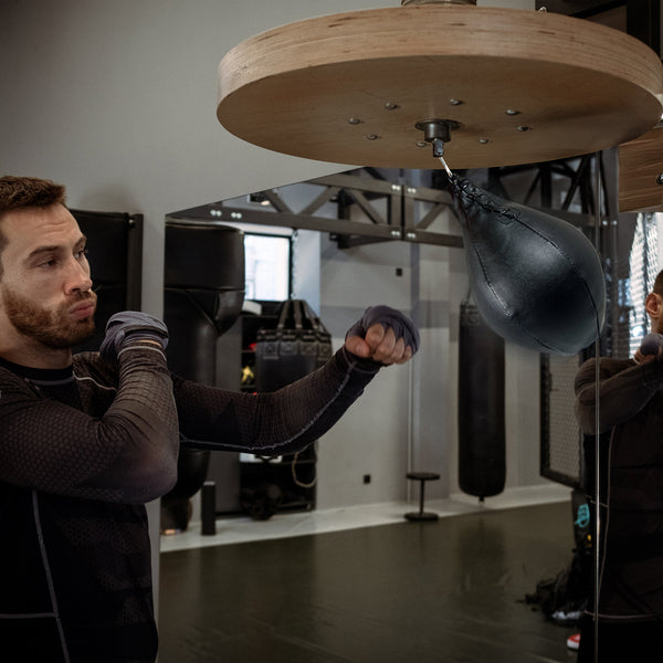 Boxing Speed Bag Pu Leather Mma Punching Focus Muay Thai Training Punching Bags