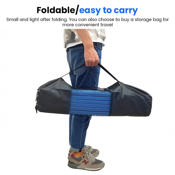 Thicken Egg Mattress. Foldable Camping Pad With Aluminum Membrane For Moisture Proof Ixpe Foam Sleeping Mats