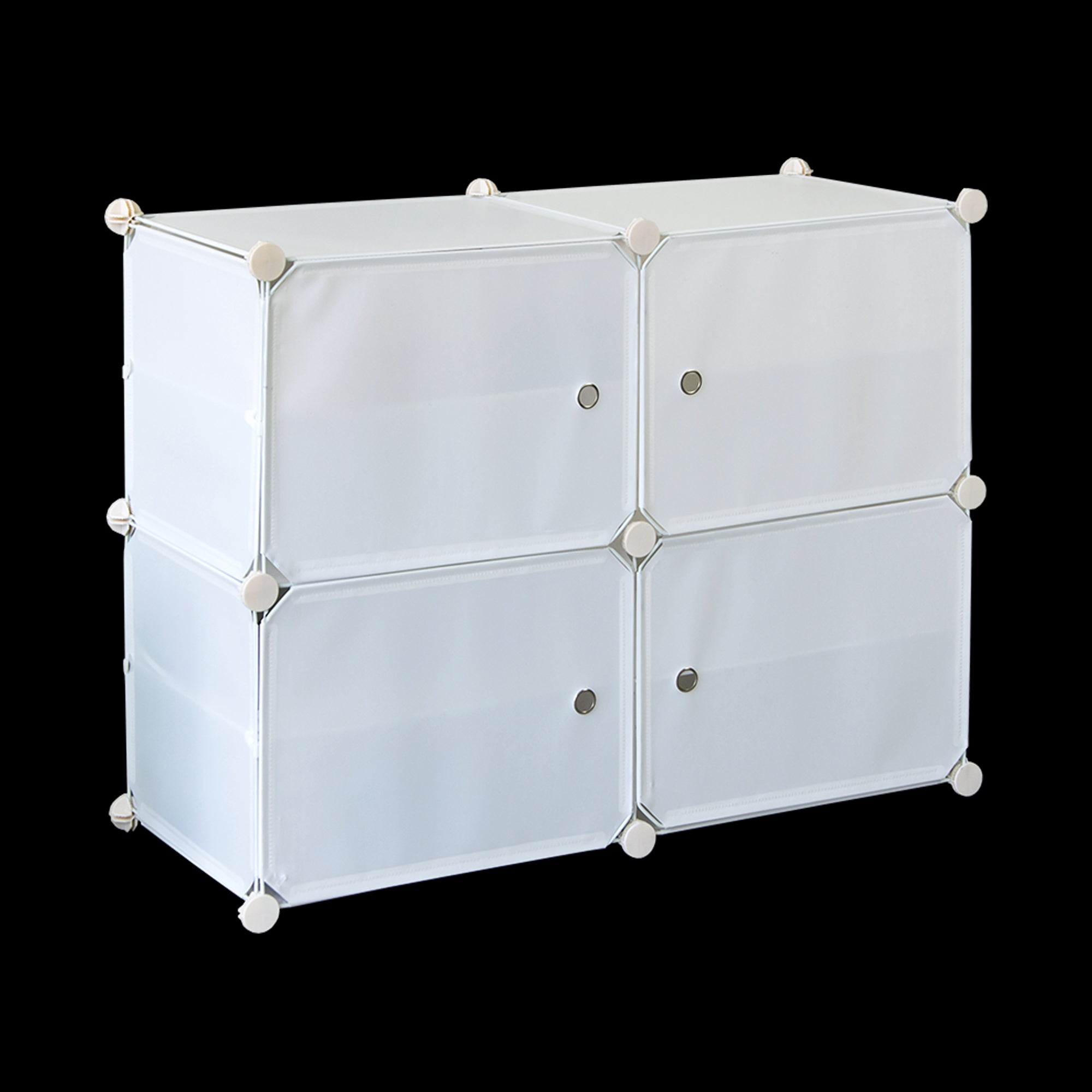 White Cube Diy Shoe Cabinet Rack Storage Portable Stackable Organiser Stand Shoe Cabinets