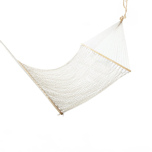 4M Traditional Cotton Rope Hammock With Hanging Hardware Hammocks