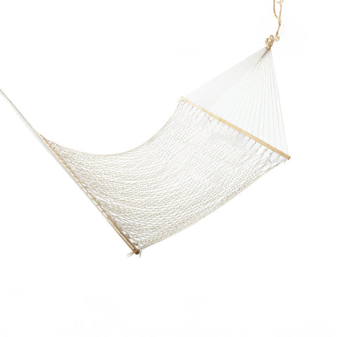 4M Traditional Cotton Rope Hammock With Hanging Hardware Hammocks