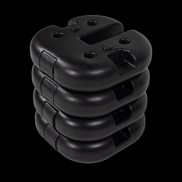 4Pcs Outdoor Canopy Tent Leg Weights Anchor Stand Heavy Duty Gazebo Discs Base Tent & Canopy Accessories
