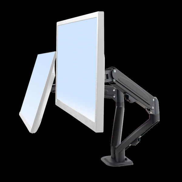 Dual Screen Gas Strut Monitor Stand Mount Desktop Bracket For Led / Lc Monitor Mounts & Stands