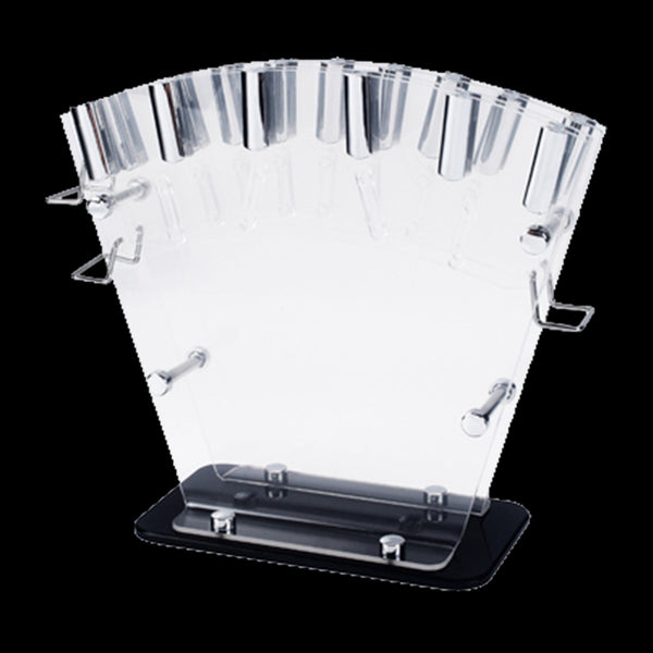 Kitchen 17 Pc Knife Set W/ Block & Sharpener Chef Bread Steak Knives