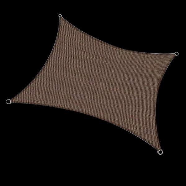Rectangle Sun Shade Sail Fabric Garden Patio Pool Awning Canopy Cover Coffee Shade Sails