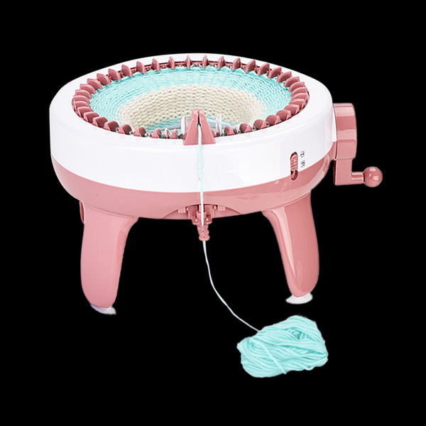 Diy Knitting Machine Smart Weaving Rotating Kids Toy Scarf Sock Hat Gift Other Knitting Accessories