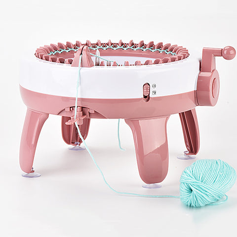 Diy Knitting Machine Smart Weaving Rotating Kids Toy Scarf Sock Hat Gift Other Knitting Accessories
