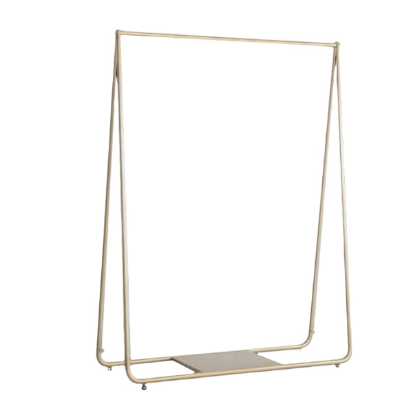Gold Clothing Retail Shop Commercial Garment Display Rack Shop Display Racks