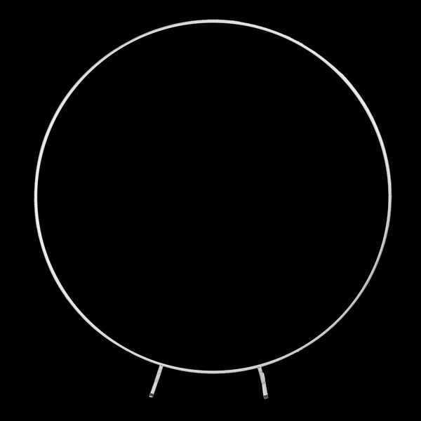 2M Wedding Hoop Round Circle Arch Backdrop Flower Display Stand Frame Background Venue Decorations