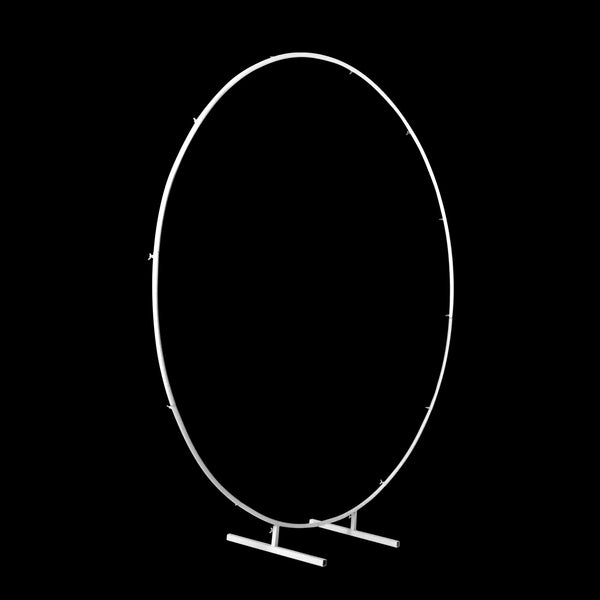 2M Wedding Hoop Round Circle Arch Backdrop Flower Display Stand Frame Background Venue Decorations