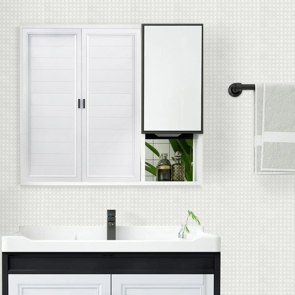 Tiles 3D Peel And Stick Wall Stereoscopic Crystal White 10 Sheets Floor & Wall Tiles