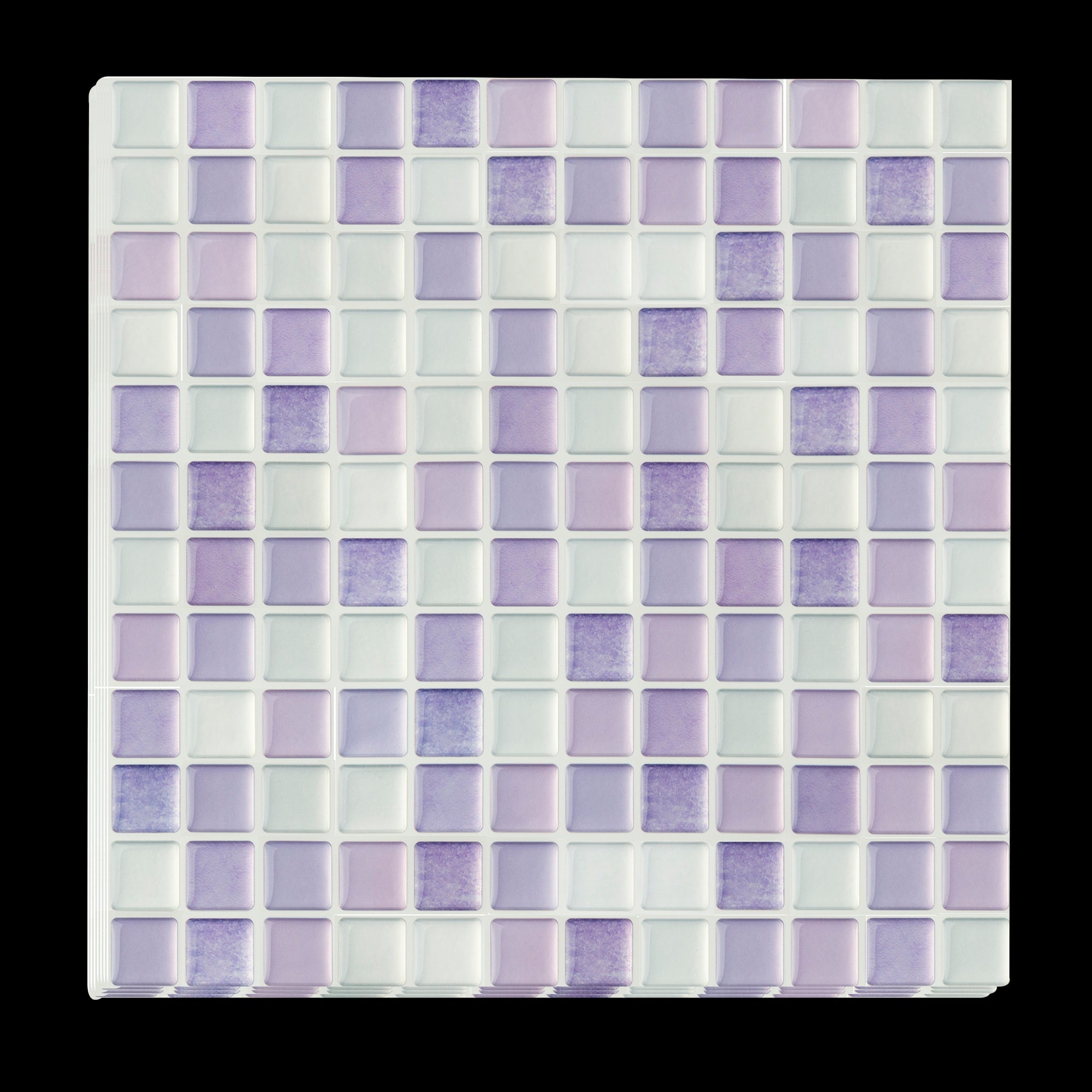 Tiles 3D Peel And Stick Wall Crystal Mosaic 10 Sheets Floor & Wall Tiles