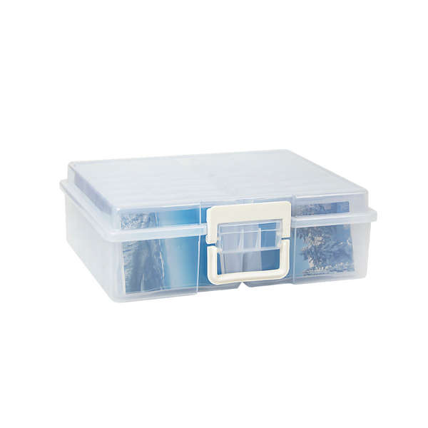 Jumbo Photo Storage Box 1600 4X6 Picture Album Organizer Container Craft Case Photo Albums & Boxes