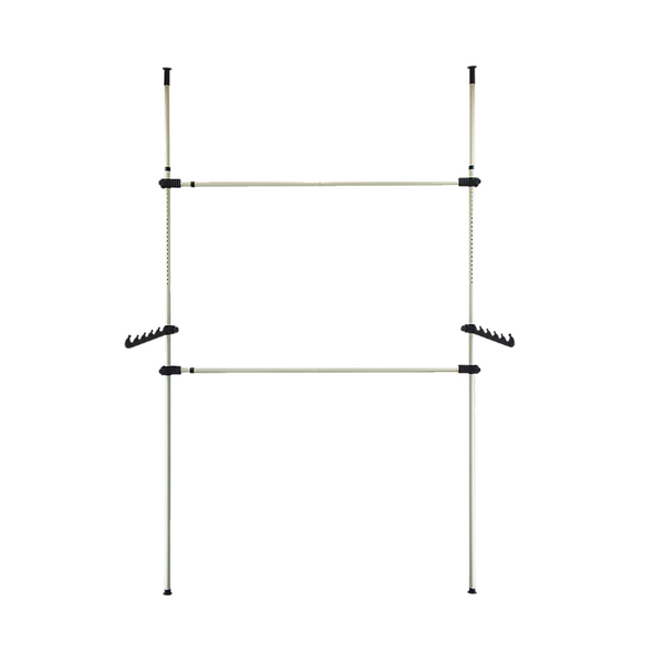 Heavy Duty Adjust Clothes Rail Storage Garment Shelf Hanging Display Stand Rack Garment Racks