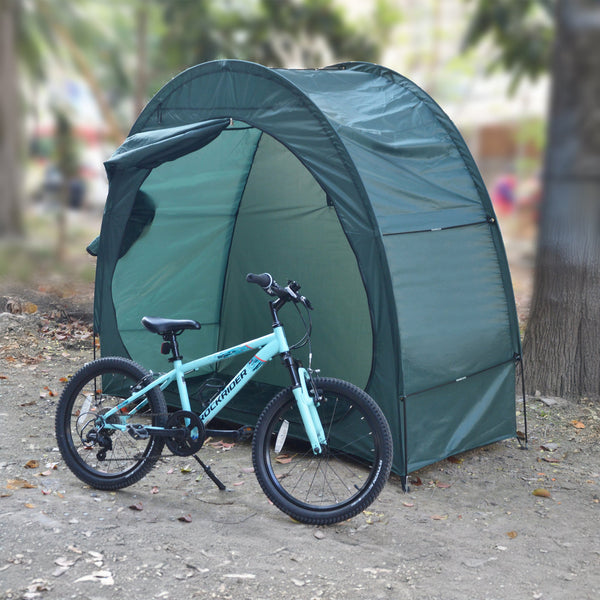 Bicycle Shelter Outdoor Bike Cave Garden Storage Shed Tent Travel Bicycle Stands & Storage