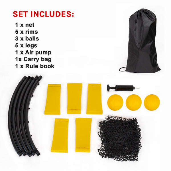 Mini Set Outdoor Game Garden Beach Net Ball Kit Sport Toys Volleyball