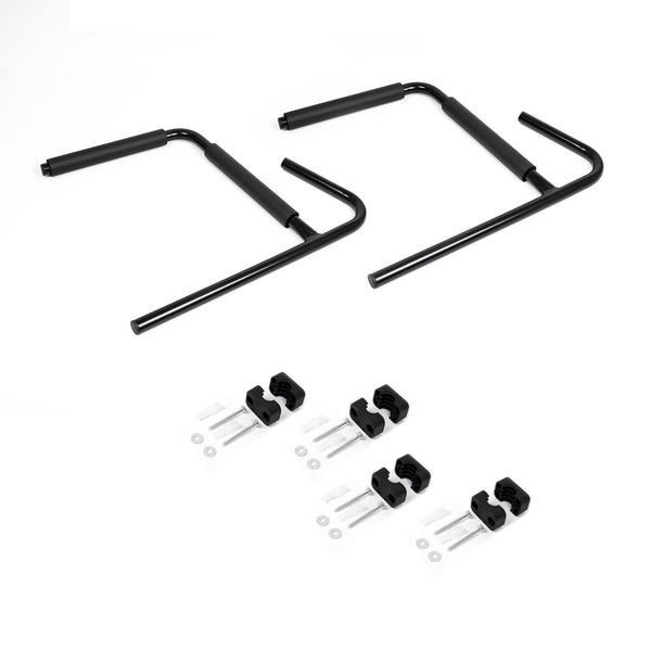 Pair Kayak Storage Rack Hanger Supporter Carrier Surfboard Holder Wall Bracket Kayak Storage Racks