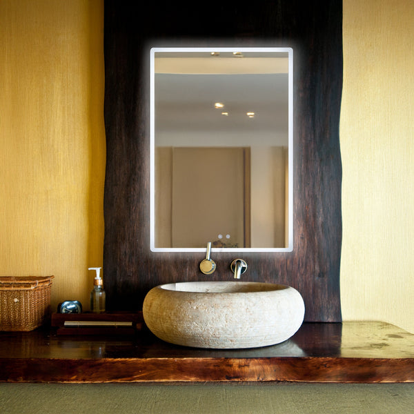 Smart Mirror Bathroom Vanity Led Lighted Wall 800X600mm Mirrors