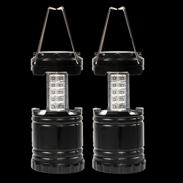 Led Camping Lantern Super Bright Portable 2 Pack Lanterns