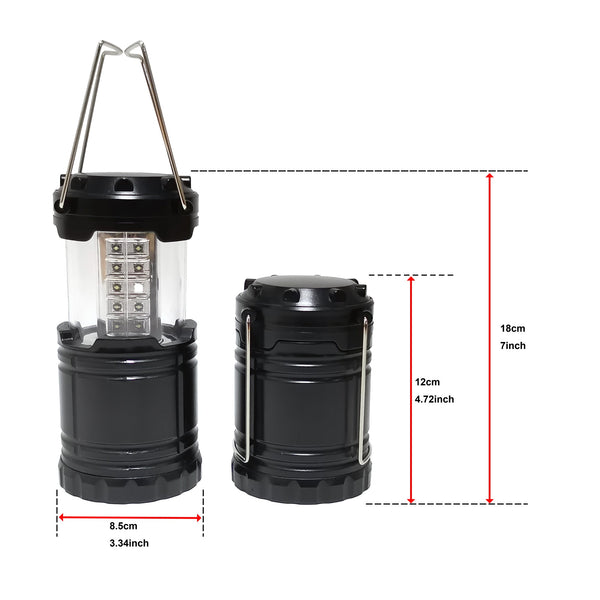 Led Camping Lantern Super Bright Portable 2 Pack Lanterns