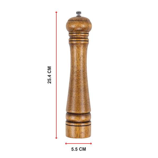 10" Manual Pepper Grinder Multipurpose Flavouring Bottle Cruet Kitchen Tools Salt & Pepper