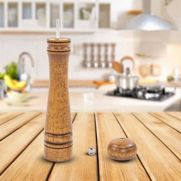 10" Manual Pepper Grinder Multipurpose Flavouring Bottle Cruet Kitchen Tools Salt & Pepper