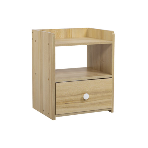 Bed Drawers Side Bedroom Furniture Nightstand Wood Unit Side Tables