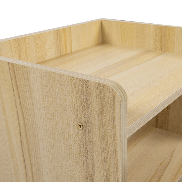 Bed Drawers Side Bedroom Furniture Nightstand Wood Unit Side Tables