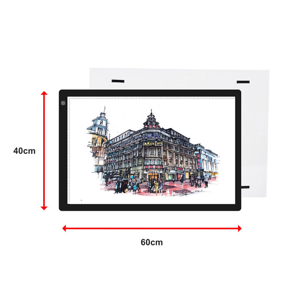 A2 Led Light Box Tracing Board Art Design Stencil Tattoo Copy Drawing Pad Drawing Boards & Tables