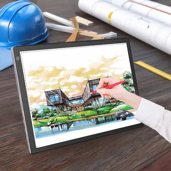 A2 Led Light Box Tracing Board Art Design Stencil Tattoo Copy Drawing Pad Drawing Boards & Tables