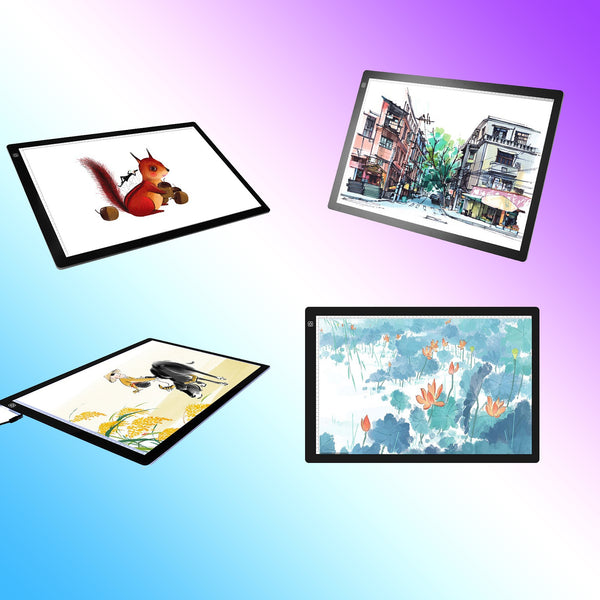 A2 Led Light Box Tracing Board Art Design Stencil Tattoo Copy Drawing Pad Drawing Boards & Tables