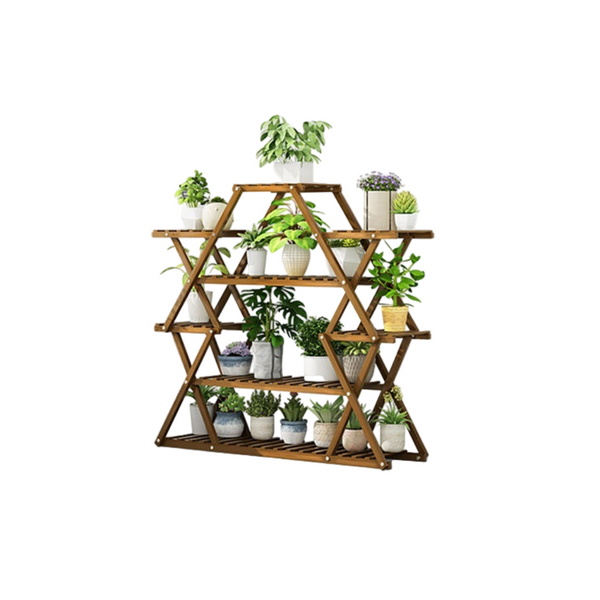 Bamboo Multilayer Flower Plant Bonsai Rack Shelf Stand Porch Lawn Patio Other Patio & Garden Furniture