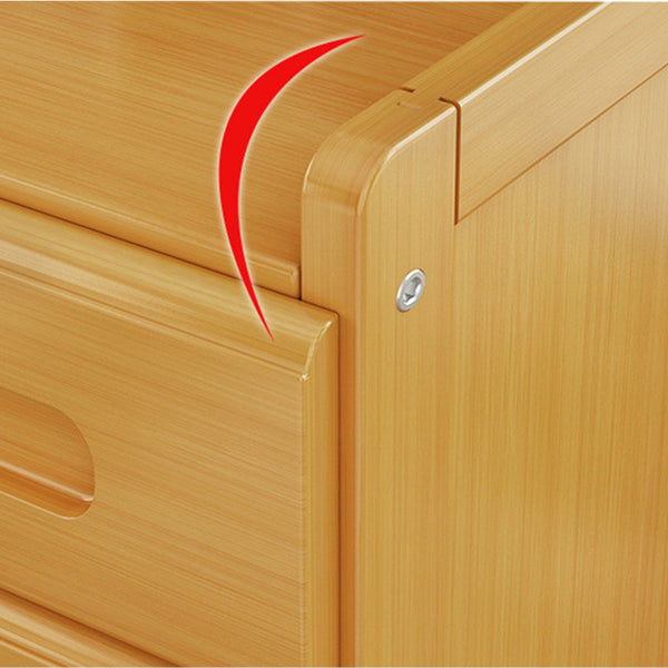 Bamboo Bedside Table Nightstand Storage Bedroom Sofa Side Stand Bedside Tables