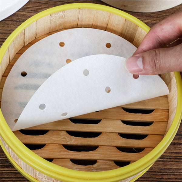 500Pcs Patty Paper Baking Burger Wax Discs Nonstick Bbq 13Cm Burger Presses