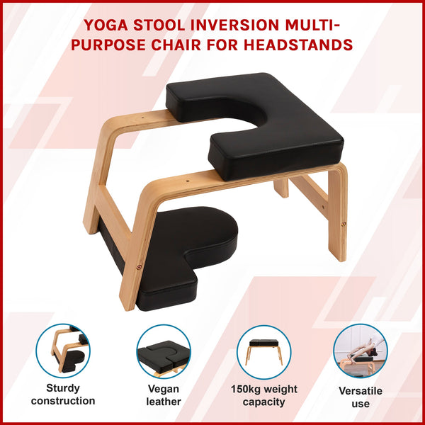 Yoga Stool Inversion Multi Purpose Chair For Headstands Yoga Props