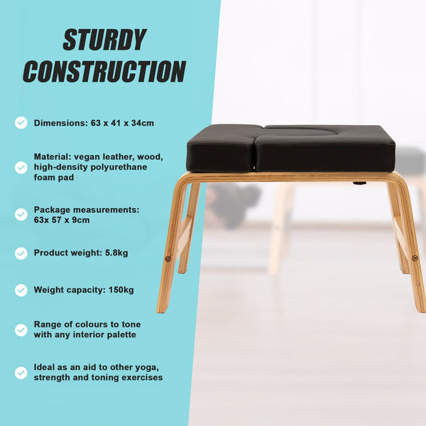 Yoga Stool Inversion Multi Purpose Chair For Headstands Yoga Props