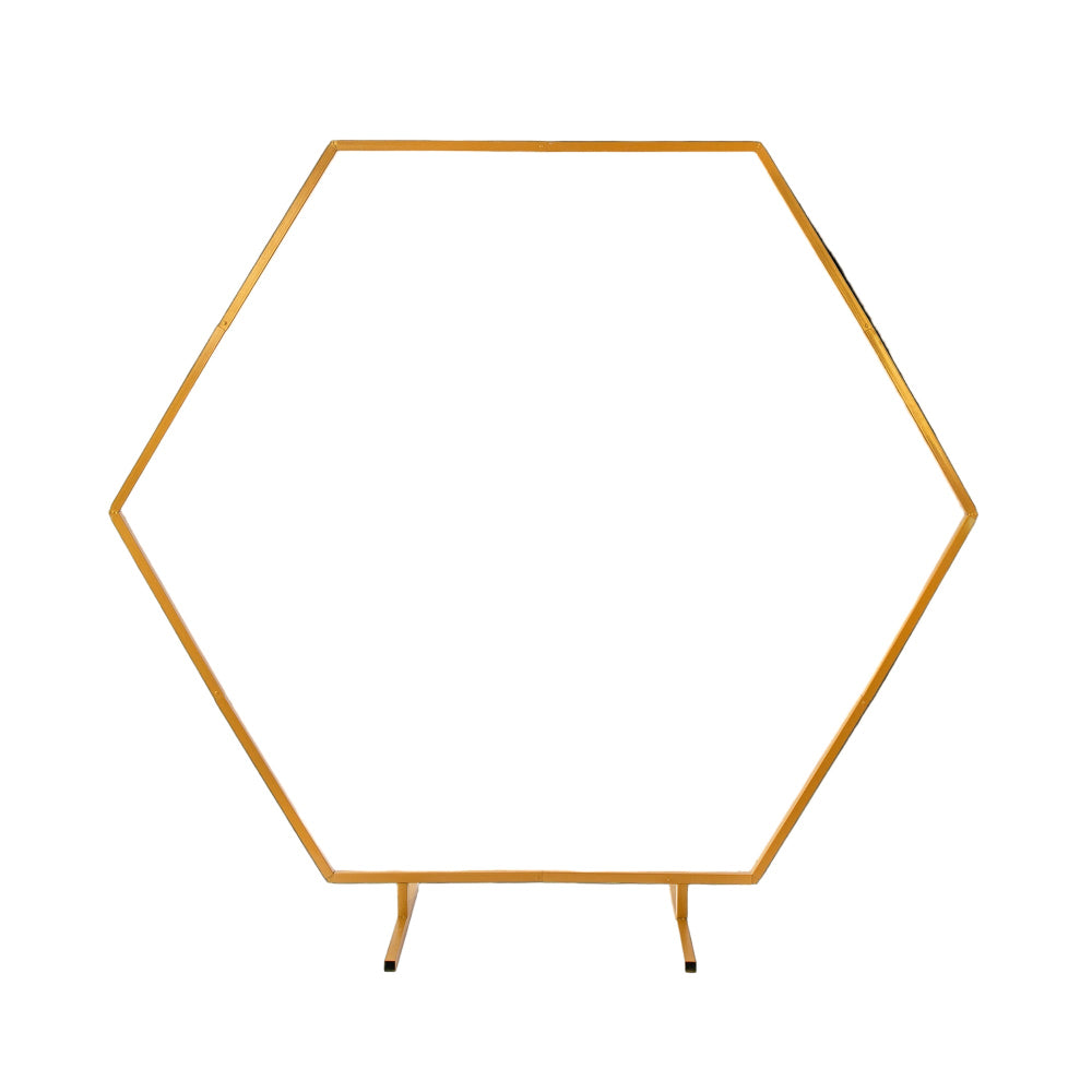 2M Wedding Hex Arch Backdrop Flower Display Stand Frame Background Venue Decorations