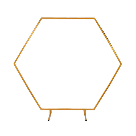 2M Wedding Hex Arch Backdrop Flower Display Stand Frame Background Venue Decorations