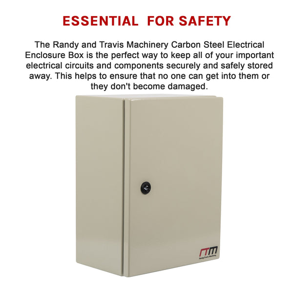 Carbon Steel Electrical Enclosure Box Ip65 Wall Mount 400 X 300 200 Mm Electrical Boxes & Enclosures