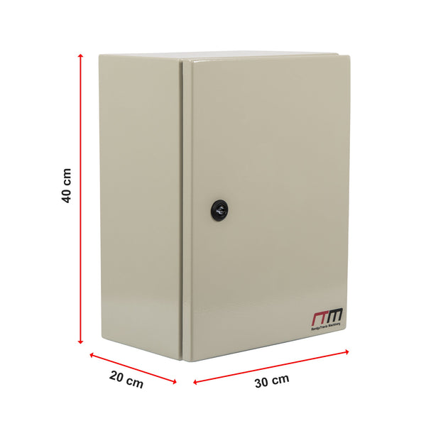 Carbon Steel Electrical Enclosure Box Ip65 Wall Mount 400 X 300 200 Mm Electrical Boxes & Enclosures