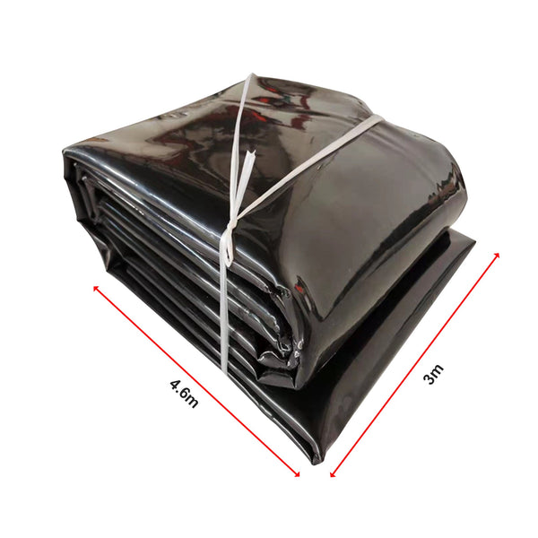 Fish Pond Liner 3 X 4.6M 0.5Mm Garden Pool Membrane Reinforced Outdoor Fountains