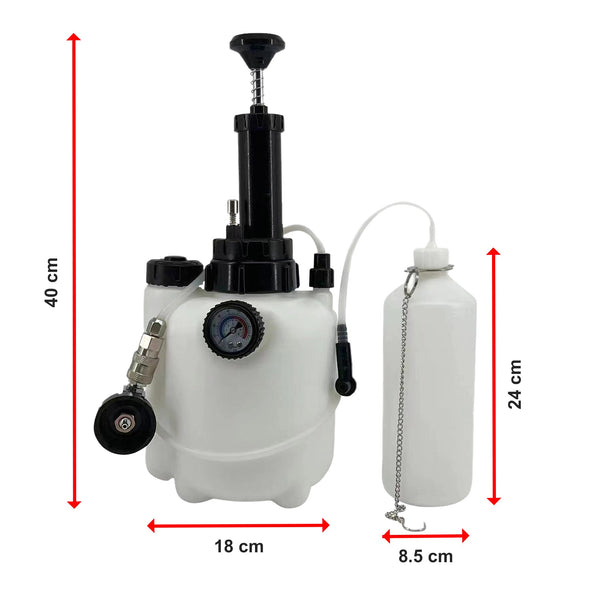 Bleed Tool Pressure 3 Ltr Brake & Clutch Bleeding System Fluid Bleeder Other Repair Kits & Tools