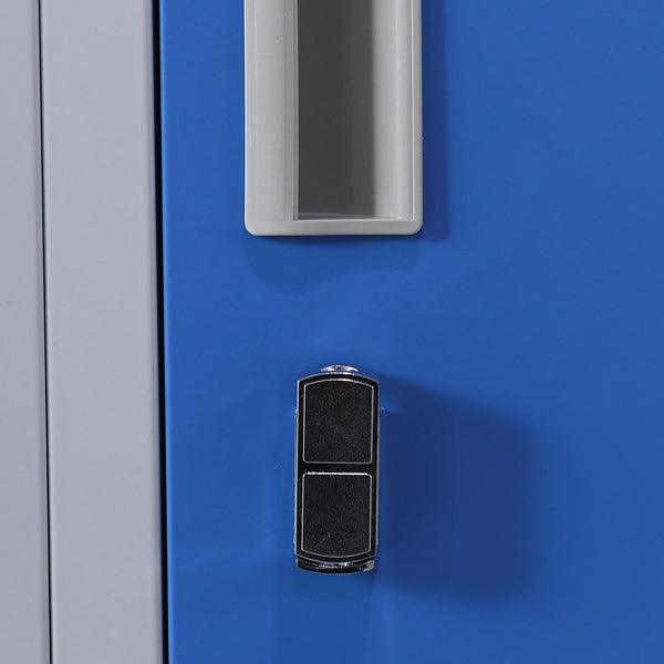 12 Door Locker For Office Gym Shed School Home Storage Padlock Operated Cabinets & Cupboards