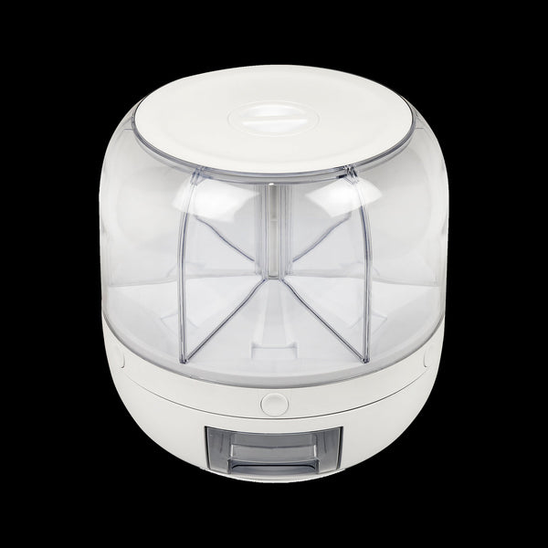 Rice Storage Cereal Dispenser Grain Container Rotating Dry Food Box Food Storage Containers